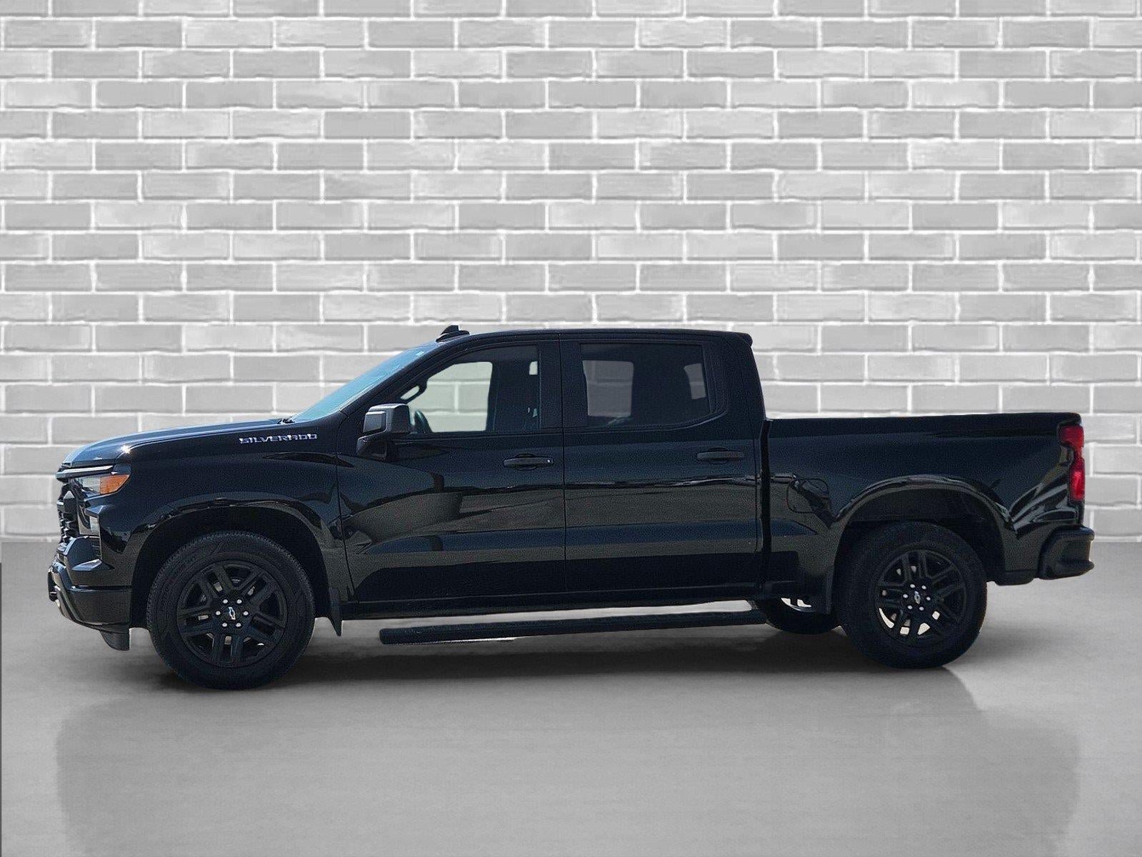 Used 2023 Chevrolet Silverado 1500 Custom w/ LPO, Dark Essentials Package RWD image 8