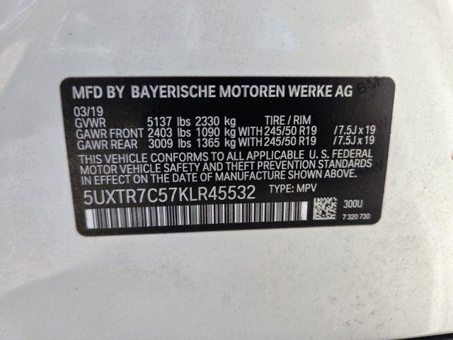 Used 2019 BMW X3 sDrive30i w/ Convenience Package RWD image 21