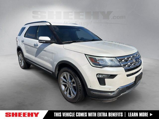 Certified 2019 Ford Explorer Limited w/ Ford Safe & Smart Package