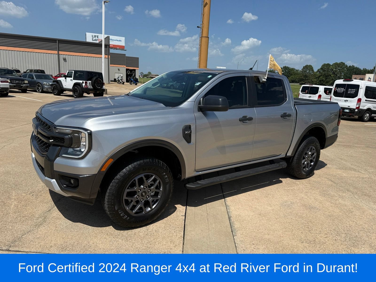 Certified 2024 Ford Ranger XLT w/ Trailer Tow Package