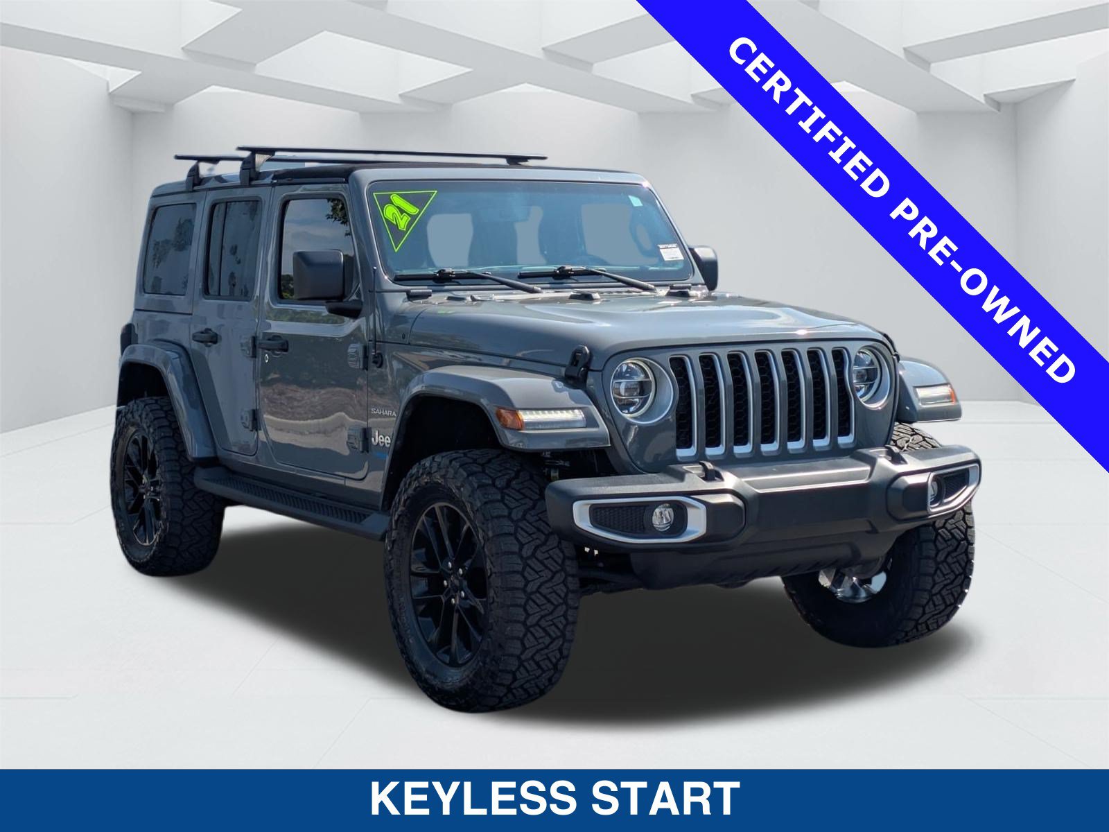 Used 2021 Jeep Wrangler Unlimited Sahara w/ Cold Weather Group AWD/4WD video 2