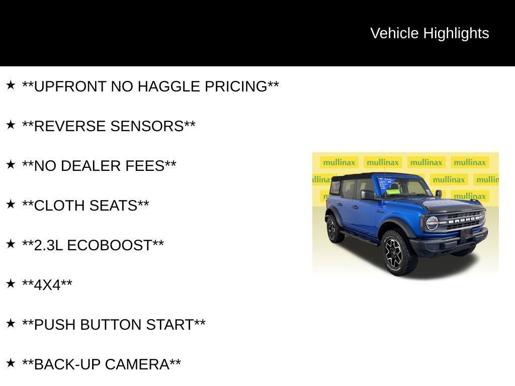 Certified 2022 Ford Bronco 4-Door image 15