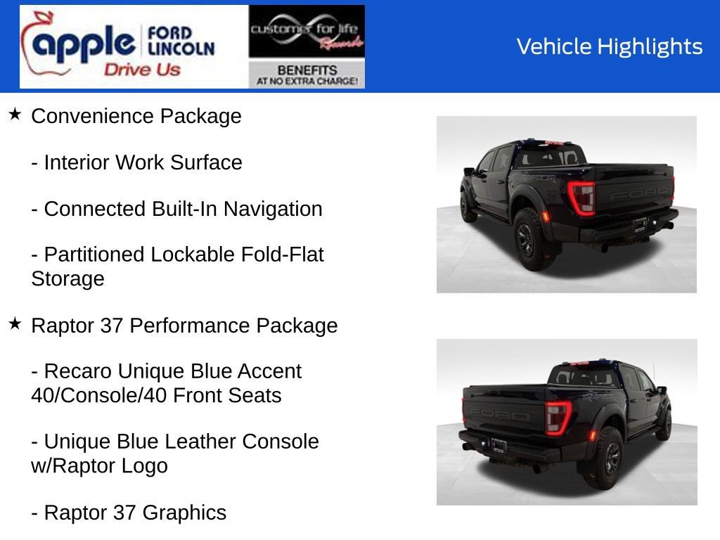 Certified 2021 Ford F150 Raptor w/ Raptor 37 Performance Package image 16