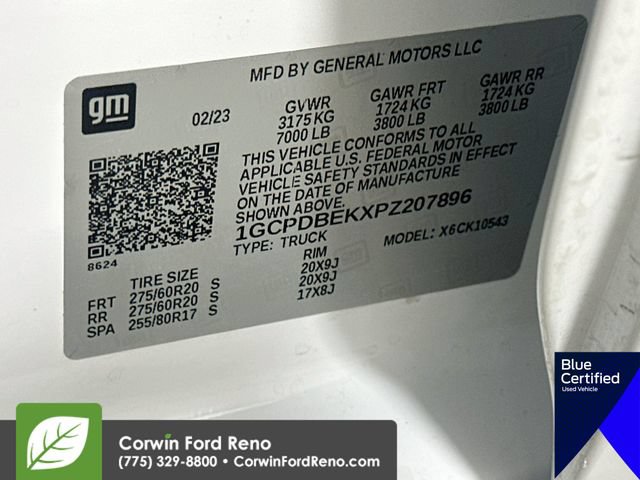 Used 2023 Chevrolet Silverado 1500 Custom w/ LPO, Dark Essentials Package AWD/4WD image 33