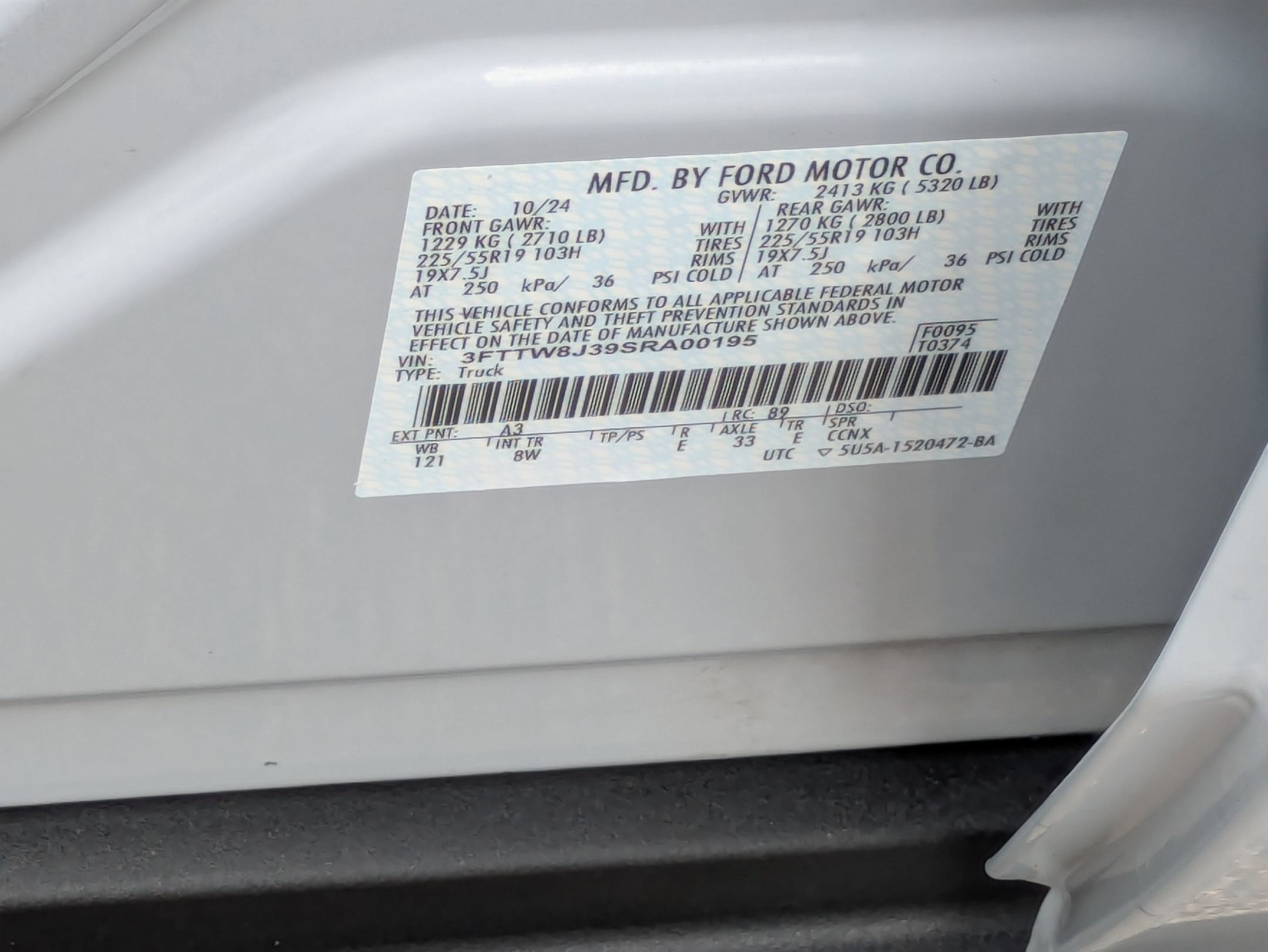 Certified 2025 Ford Maverick XLT AWD/4WD image 42