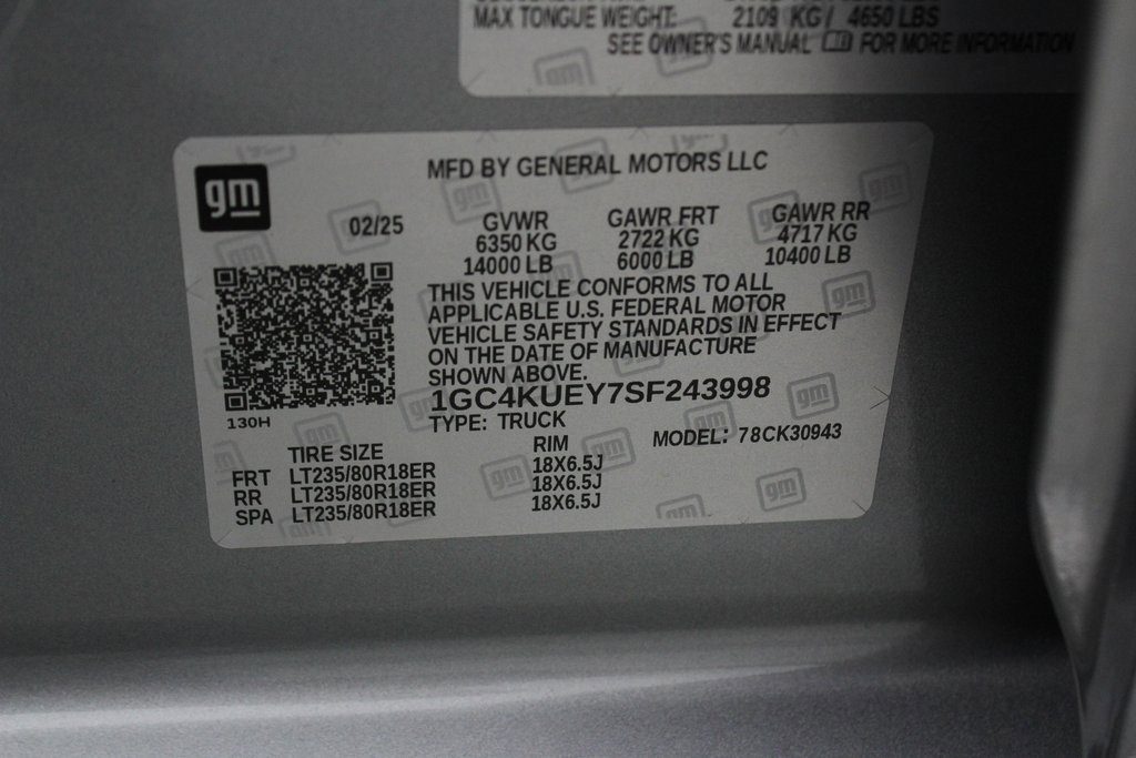 Used 2025 Chevrolet Silverado 3500 LTZ w/ LTZ Plus Package image 24