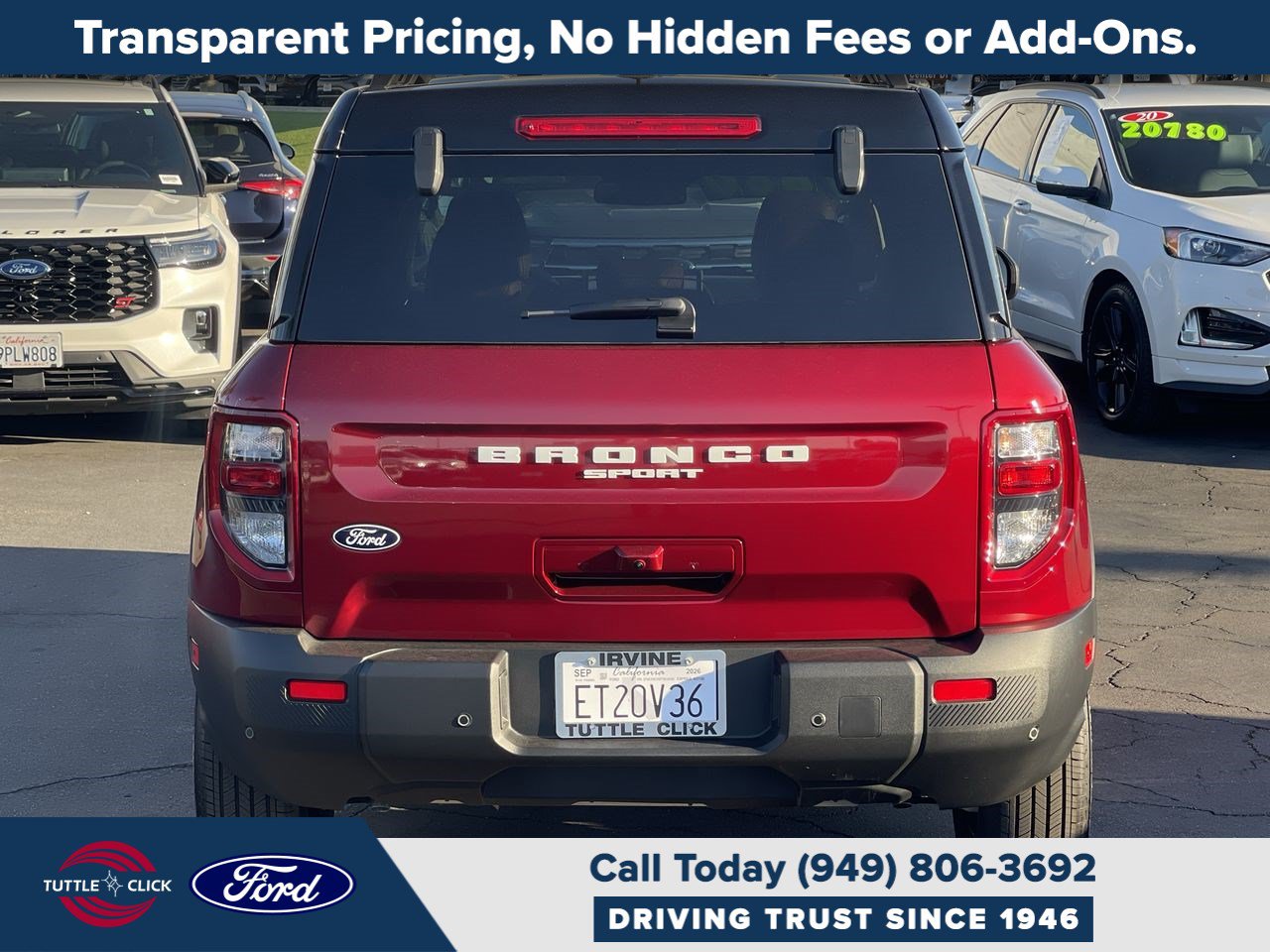 Certified 2026 Ford Bronco Sport Outer Banks w/ Outer Banks Tech Package+ AWD/4WD image 5