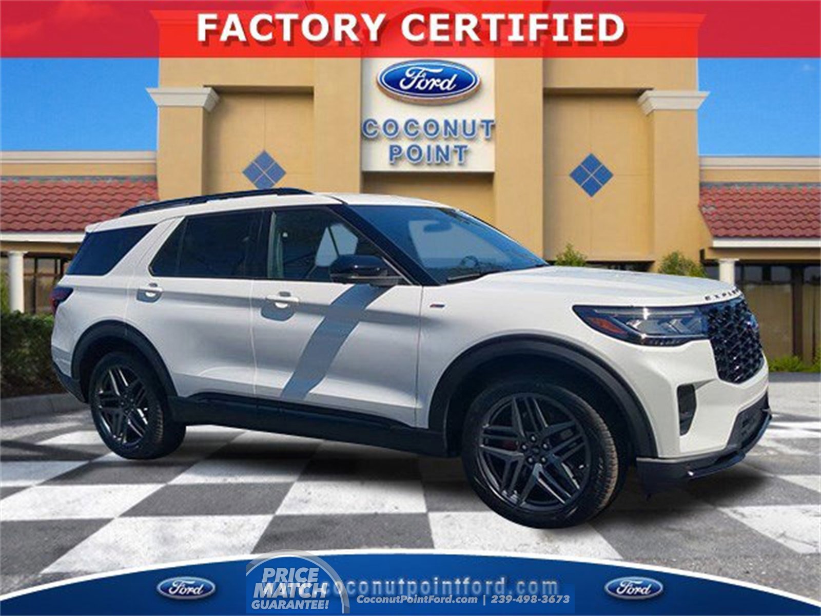Certified 2025 Ford Explorer ST-Line w/ Premium Package image 7