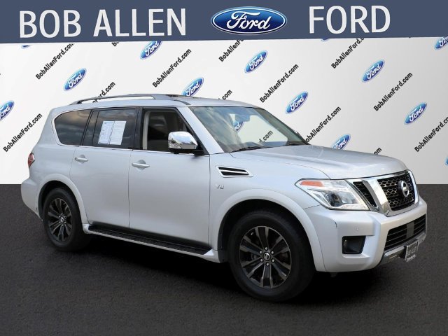 Used 2019 Nissan Armada Platinum w/ Captain's Chairs Package AWD/4WD image 2