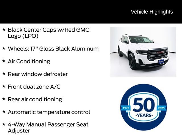 Used 2023 GMC Acadia AT4 w/ Preferred Package AWD/4WD image 16