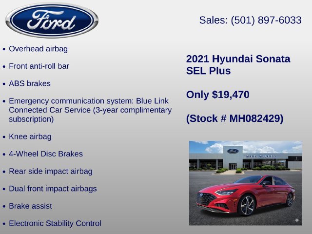 Used 2021 Hyundai Sonata SEL Plus w/ Cargo Package FWD image 24