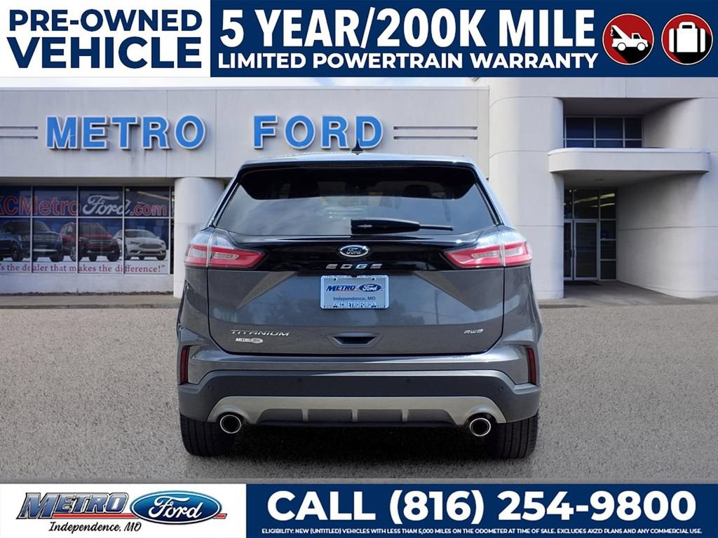 Certified 2024 Ford Edge Titanium w/ Equipment Group 301A AWD/4WD image 4