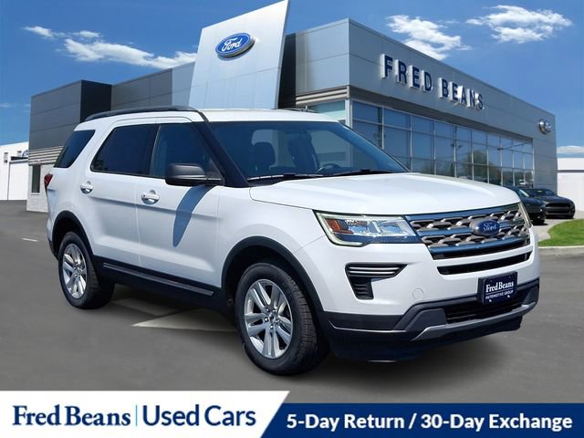 Certified 2018 Ford Explorer XLT