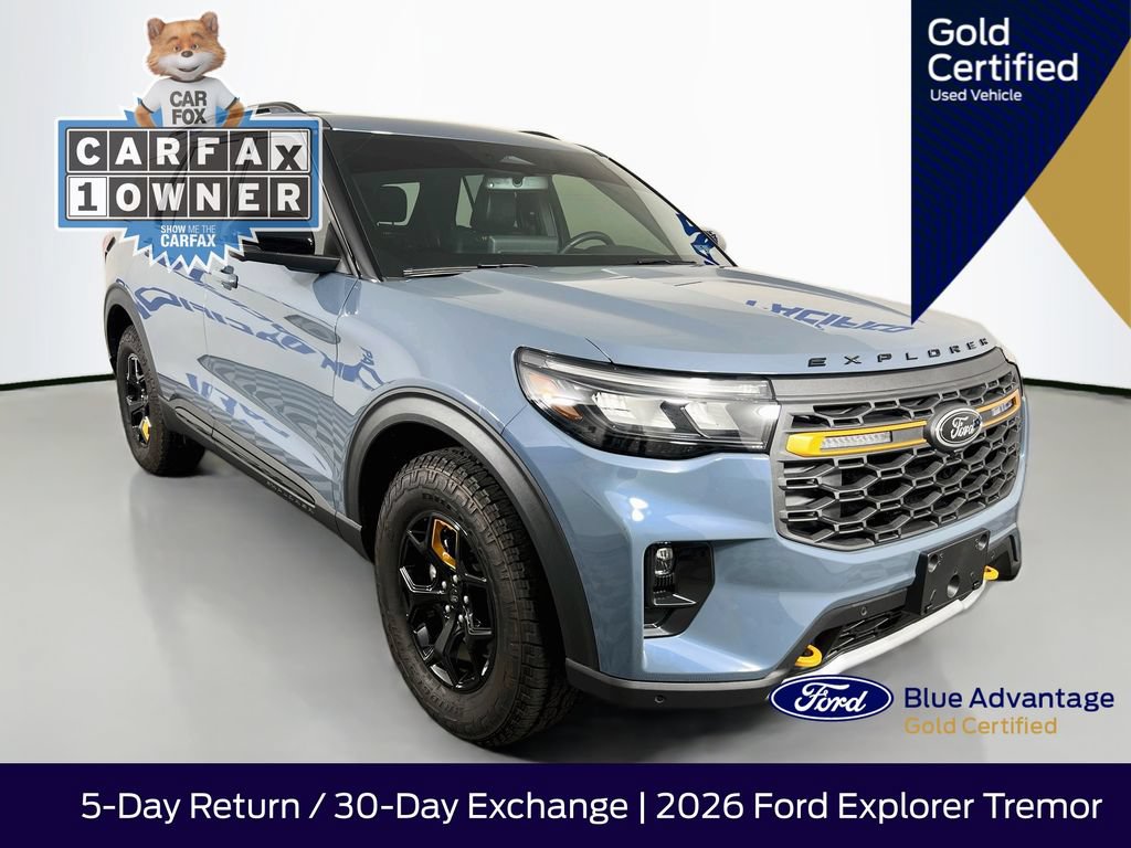 Certified 2026 Ford Explorer Tremor w/ Tremor Ultimate Package