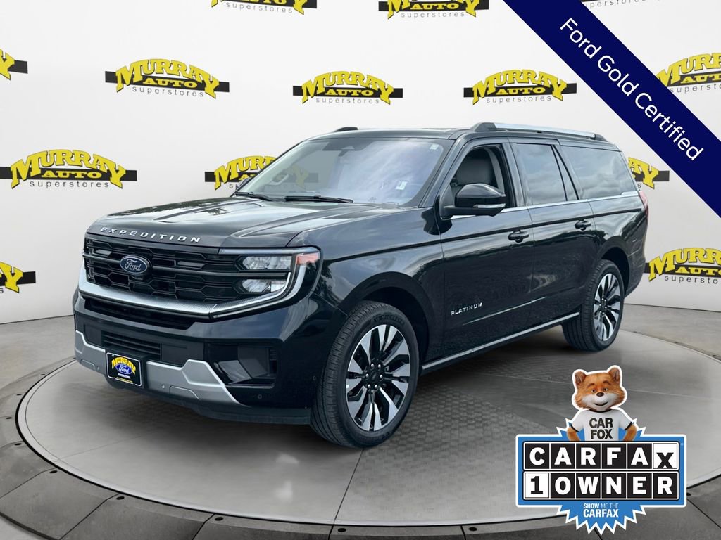 Certified 2025 Ford Expedition Max Platinum w/ Driver's Package
