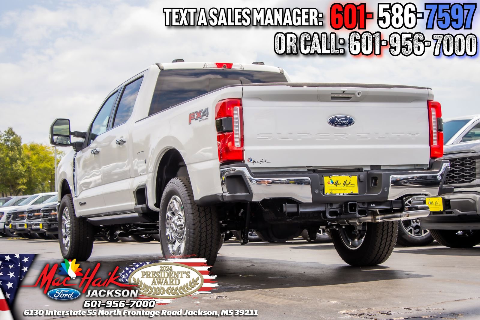 Certified 2024 Ford F250 Lariat w/ Lariat Ultimate Package AWD/4WD image 4