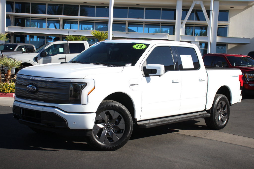 Certified 2023 Ford F150 Lightning Lariat w/ Equipment Group 511A High