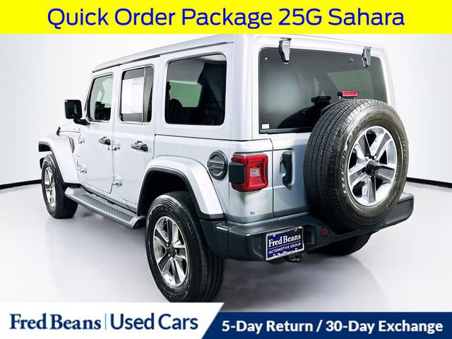 Used 2023 Jeep Wrangler Unlimited Sahara w/ LED Lighting Group AWD/4WD image 7