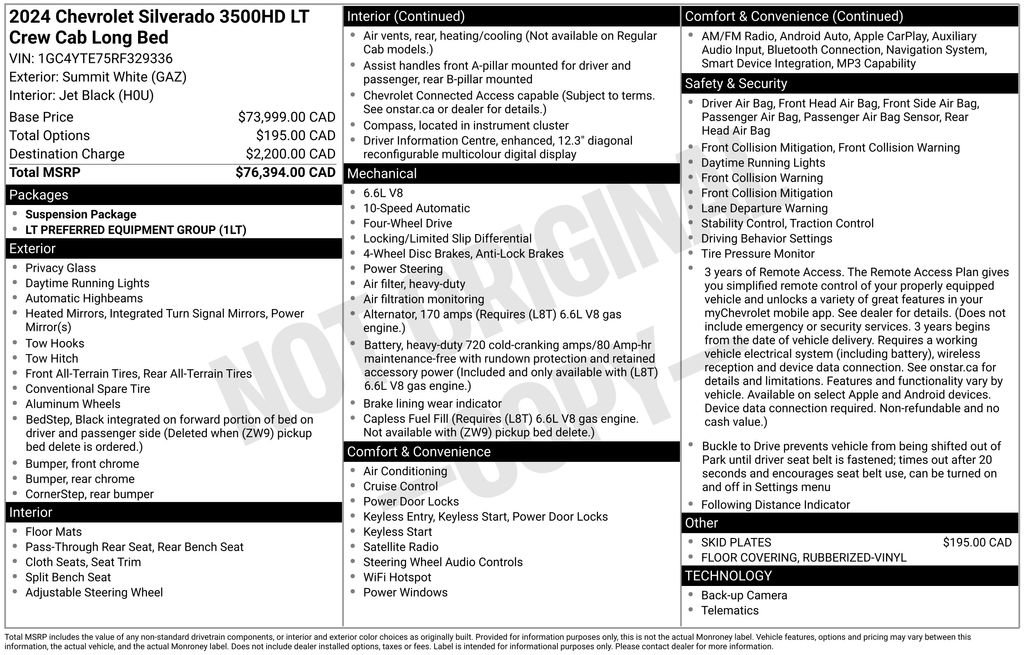 Used 2024 Chevrolet Silverado 3500 LT AWD/4WD image 39