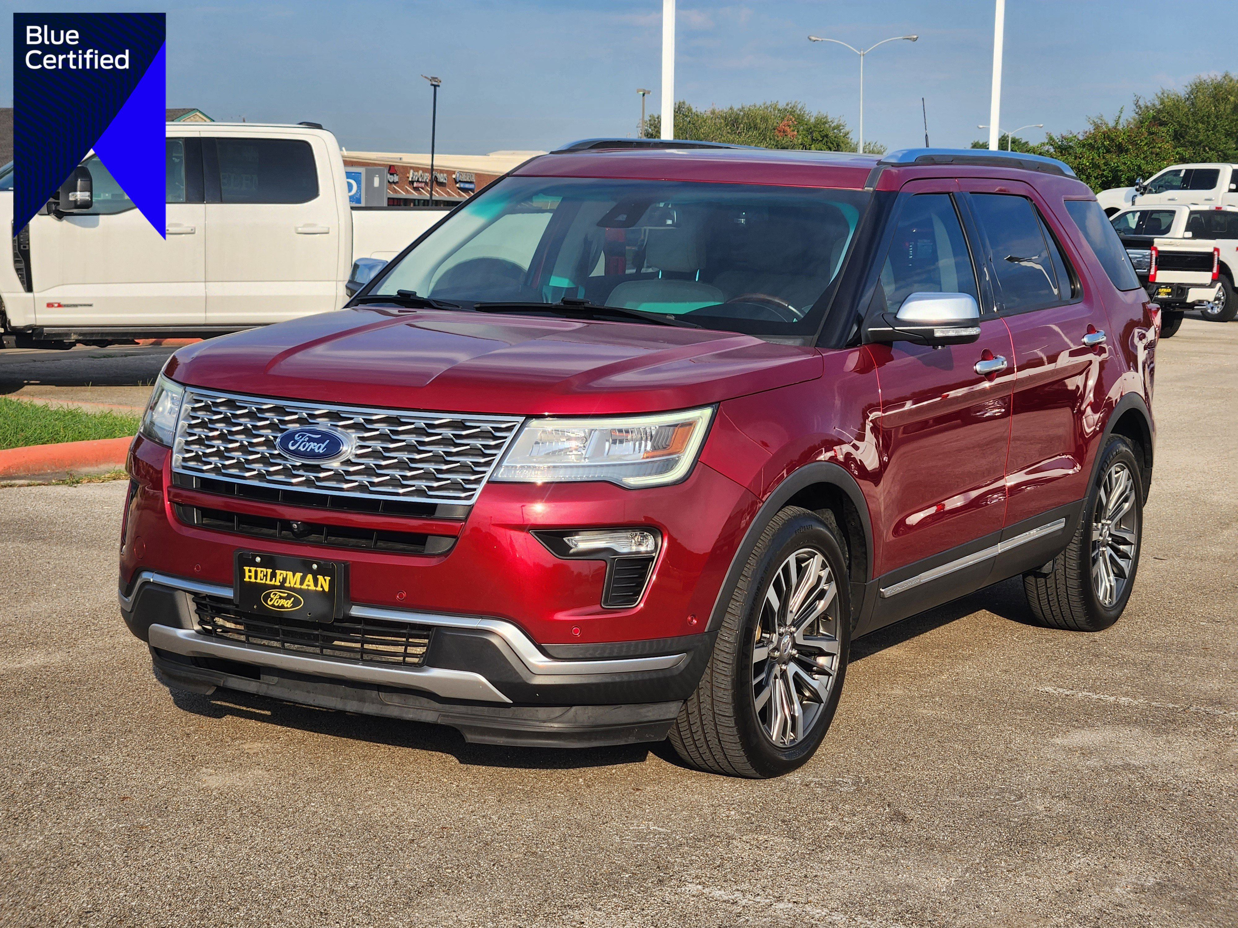 Certified 2019 Ford Explorer Platinum