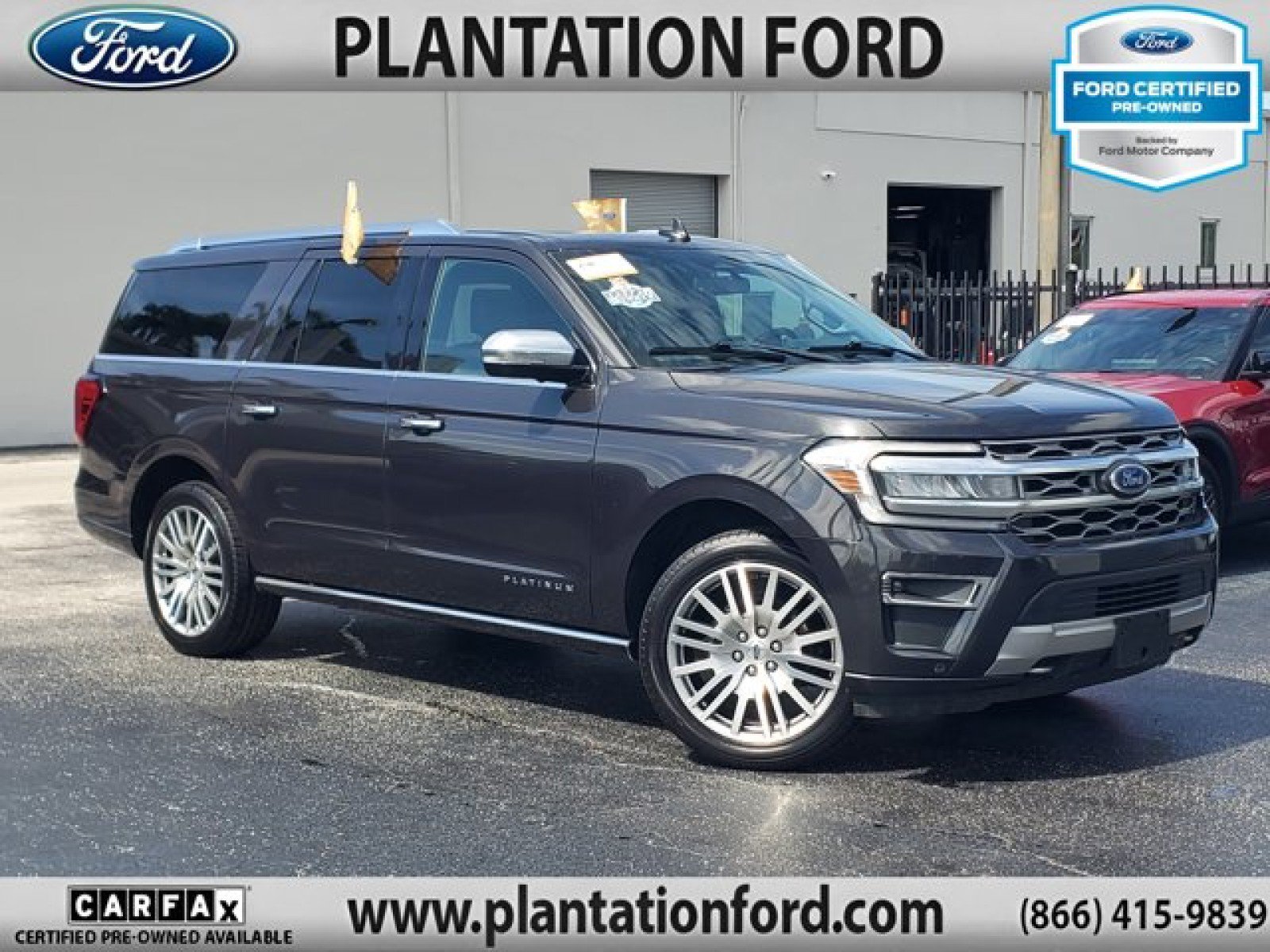 Certified 2023 Ford Expedition Max Platinum
