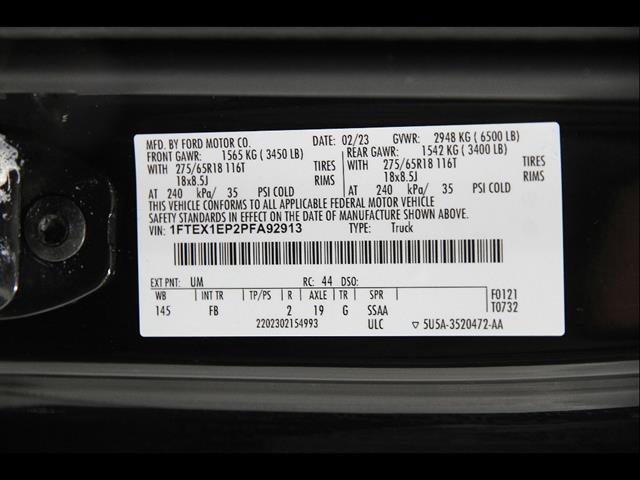 Certified 2023 Ford F150 XLT w/ Equipment Group 302A High AWD/4WD image 26