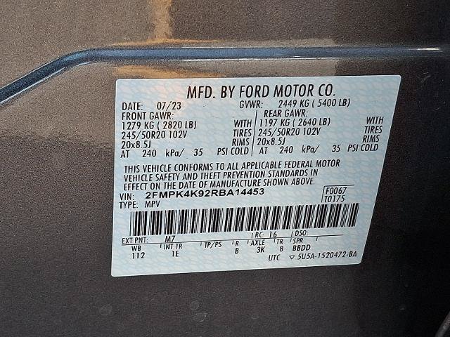 Certified 2024 Ford Edge Titanium w/ Titanium Elite Package AWD/4WD image 26