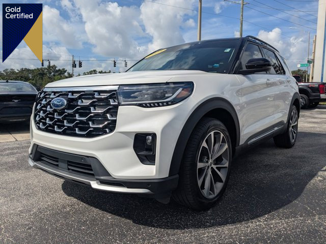 Certified 2025 Ford Explorer Platinum w/ Ultimate Package