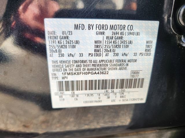 Certified 2023 Ford Explorer Limited w/ Limited Technology Package image 29