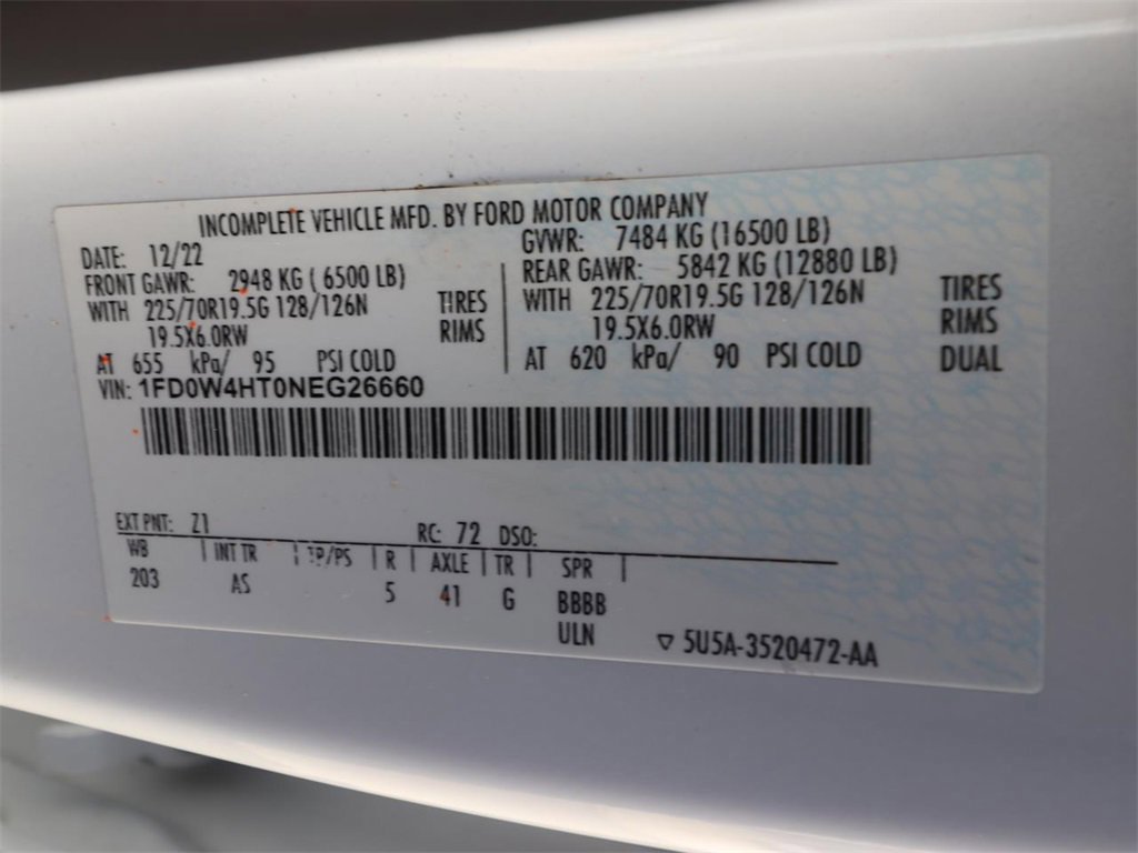 Certified 2022 Ford F450 XL w/ Power Equipment Group image 19