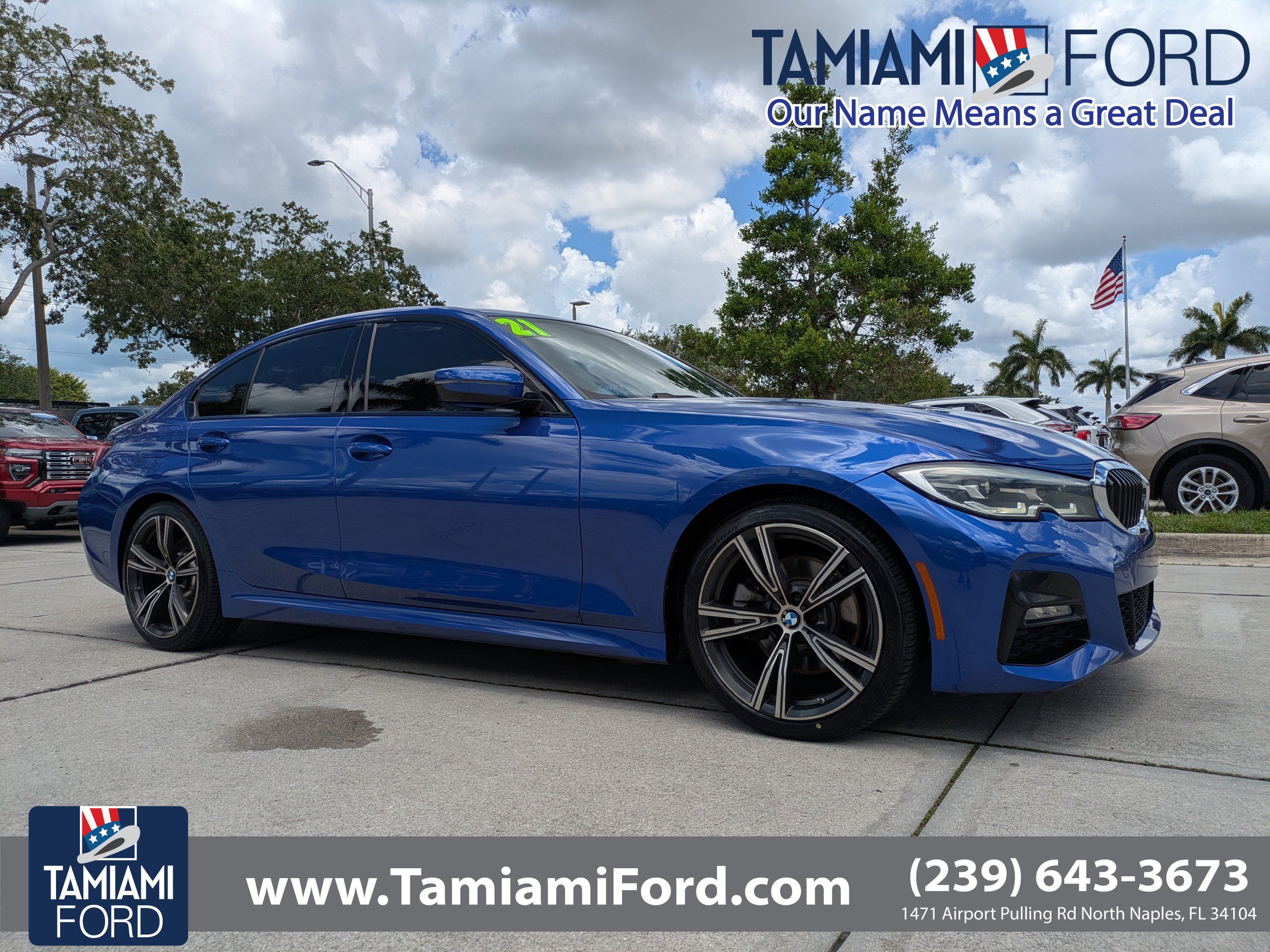 Used 2021 BMW 330i Sedan w/ M Sport Package