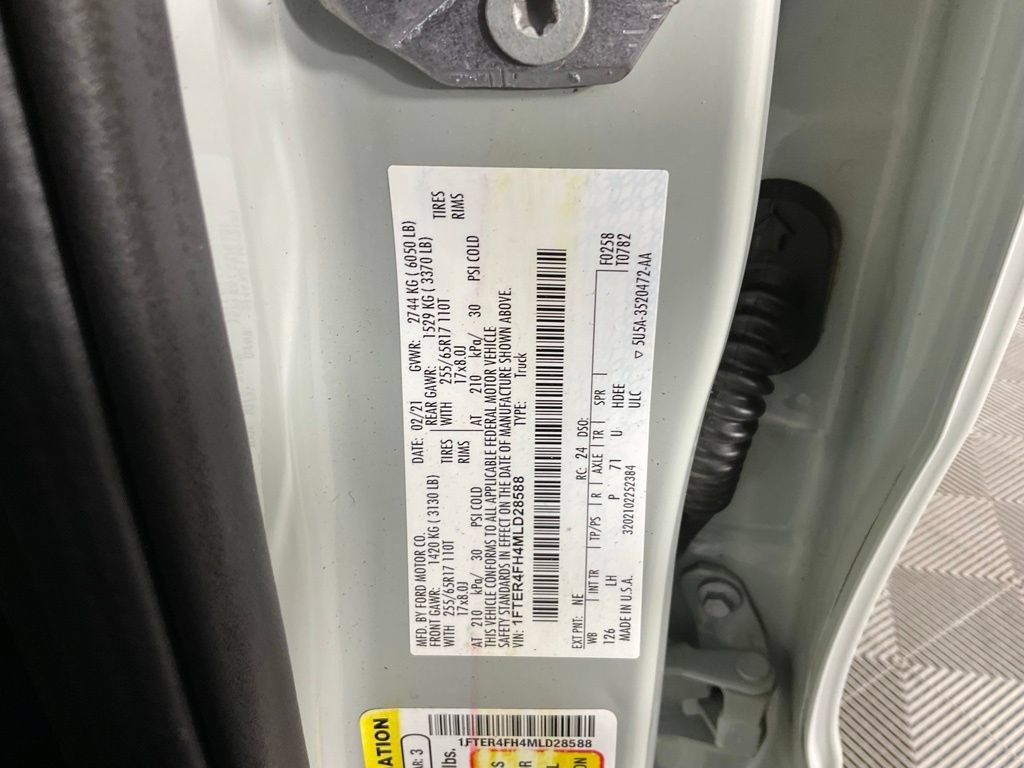 Certified 2021 Ford Ranger XLT w/ Equipment Group 301A Mid AWD/4WD image 26