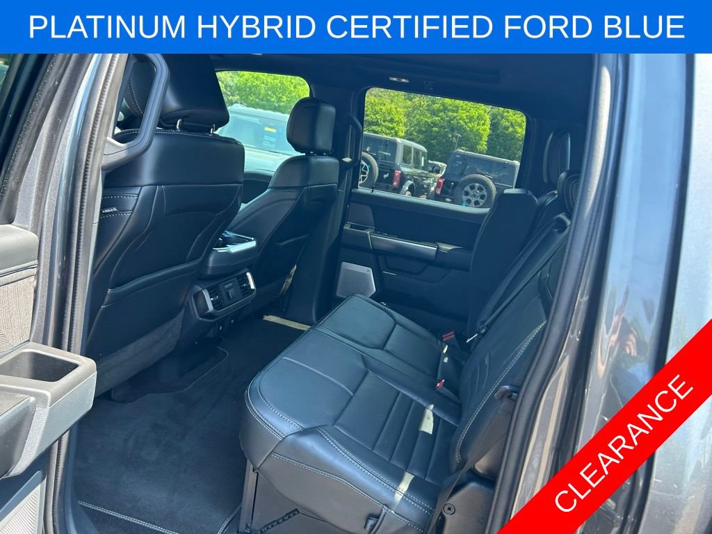 Certified 2022 Ford F150 Platinum w/ Equipment Group 701A High AWD/4WD image 17