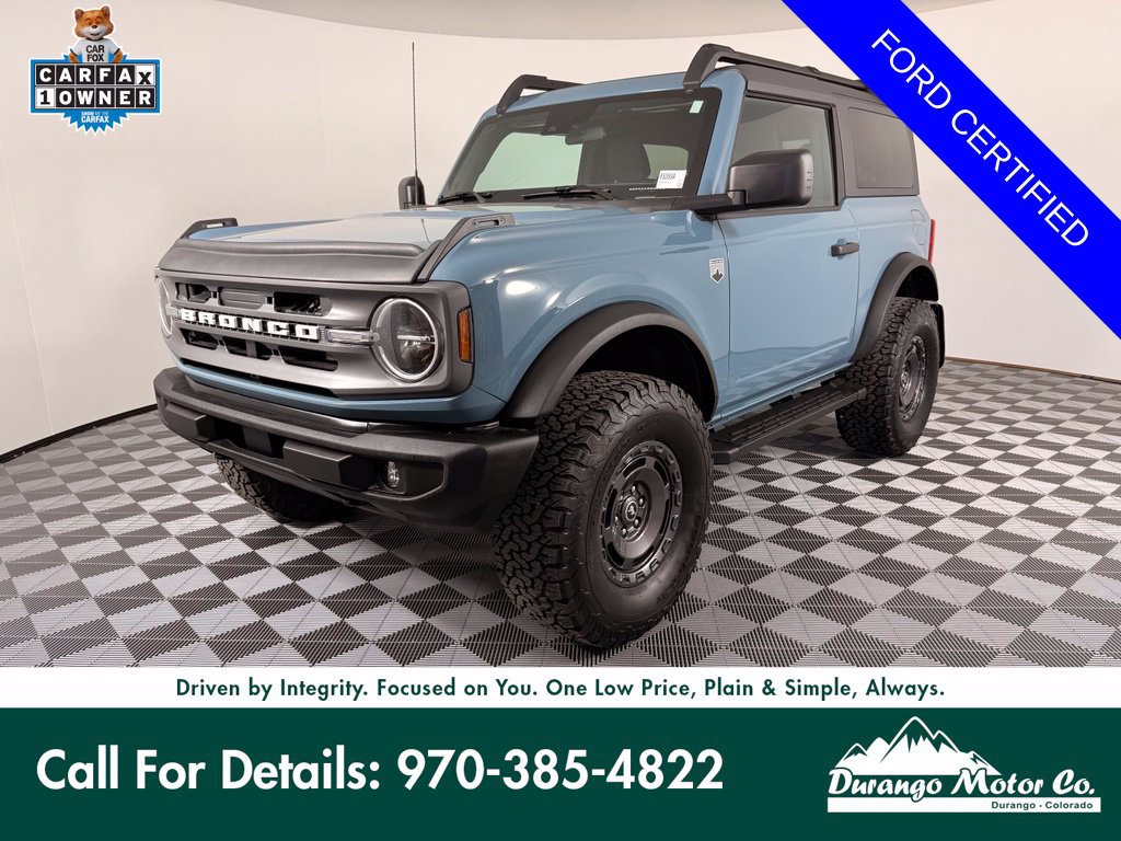 Certified 2022 Ford Bronco Big Bend