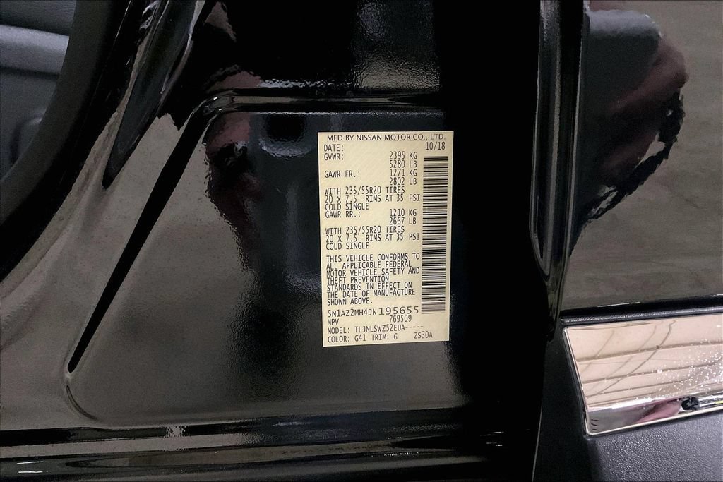 Used 2018 Nissan Murano Platinum AWD/4WD image 30