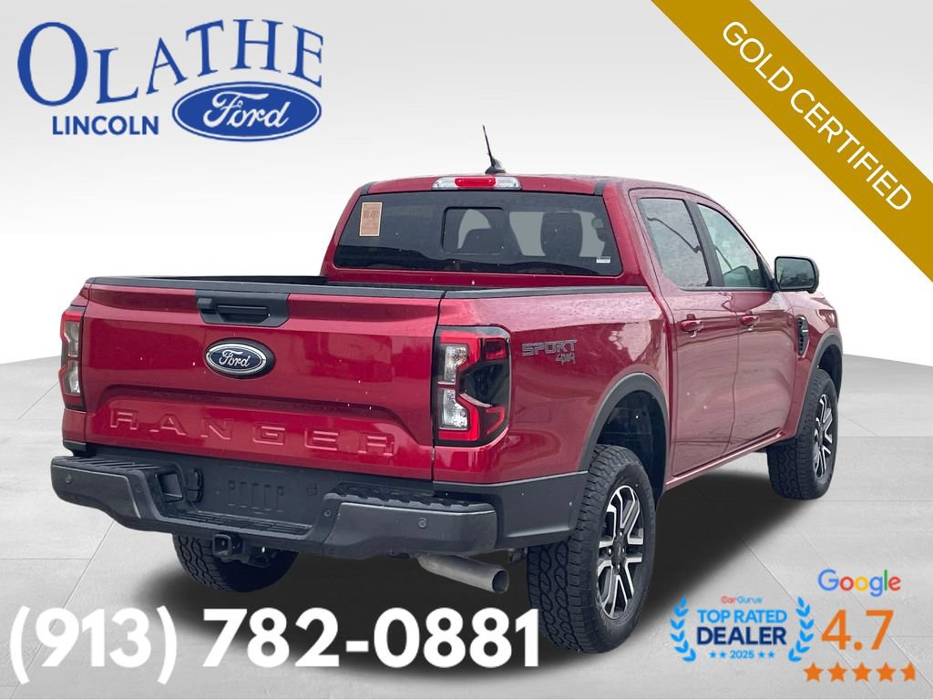 Certified 2025 Ford Ranger Lariat w/ Advanced Towing Package AWD/4WD image 6