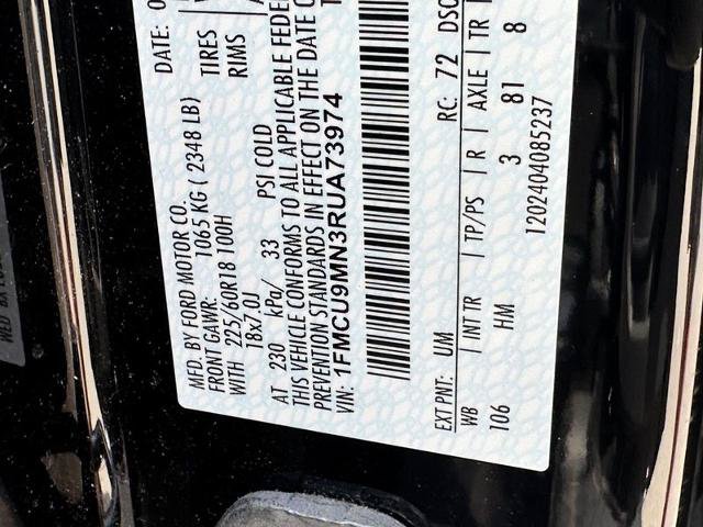 Certified 2024 Ford Escape ST-Line AWD/4WD image 23