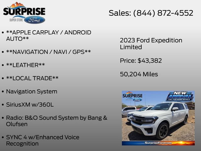 Certified 2023 Ford Expedition Limited RWD image 17