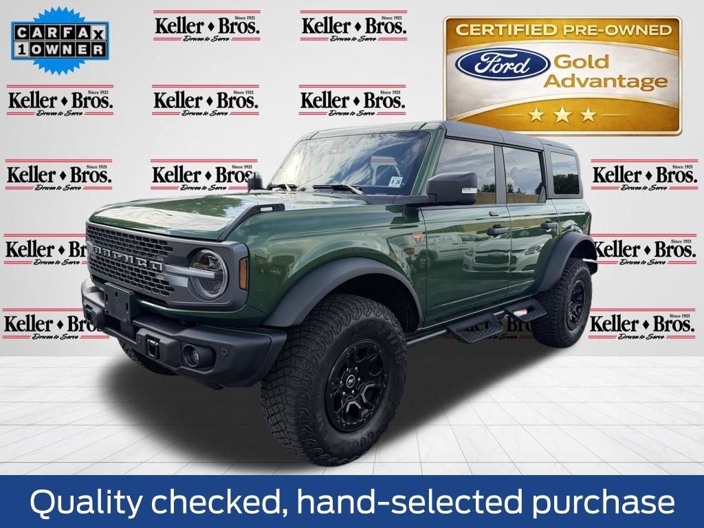 Certified 2023 Ford Bronco Badlands w/ Sasquatch Package AWD/4WD image 3