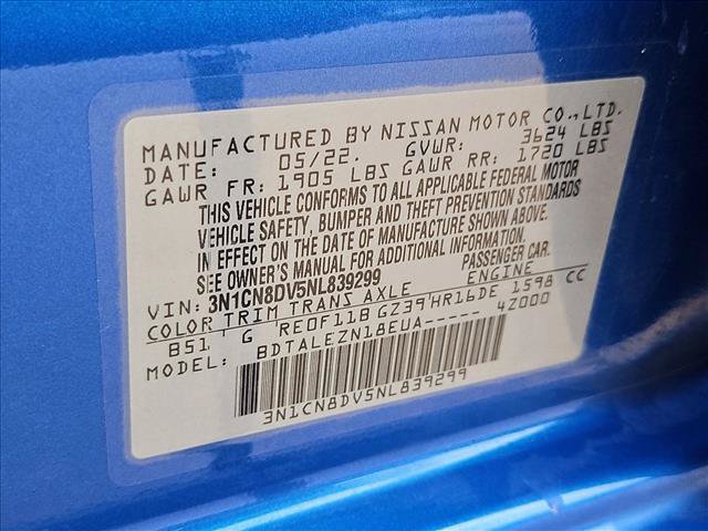 Used 2022 Nissan Versa S FWD image 23
