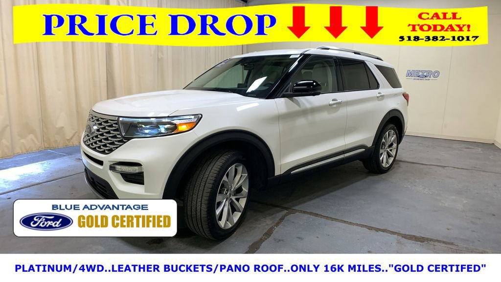 Certified 2023 Ford Explorer Platinum w/ Technology Package image 1