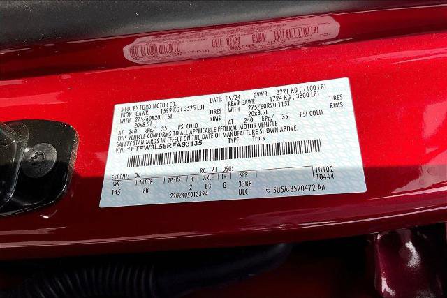 Certified 2024 Ford F150 XLT w/ Equipment Group 302A MID AWD/4WD image 10