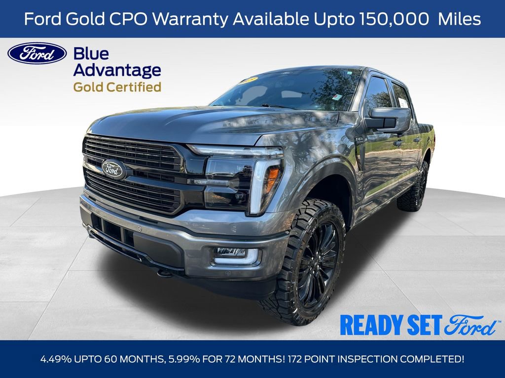 Certified 2025 Ford F150 Platinum w/ Equipment Group 702A High