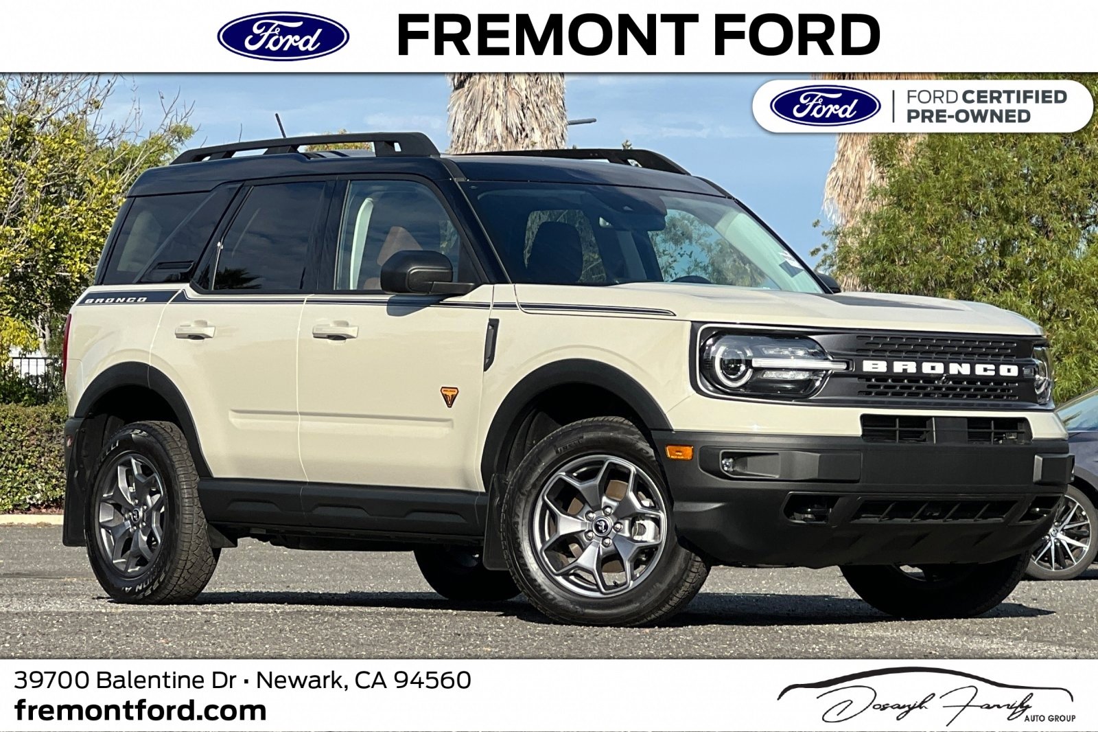 Certified 2024 Ford Bronco Sport Badlands w/ Premium Package