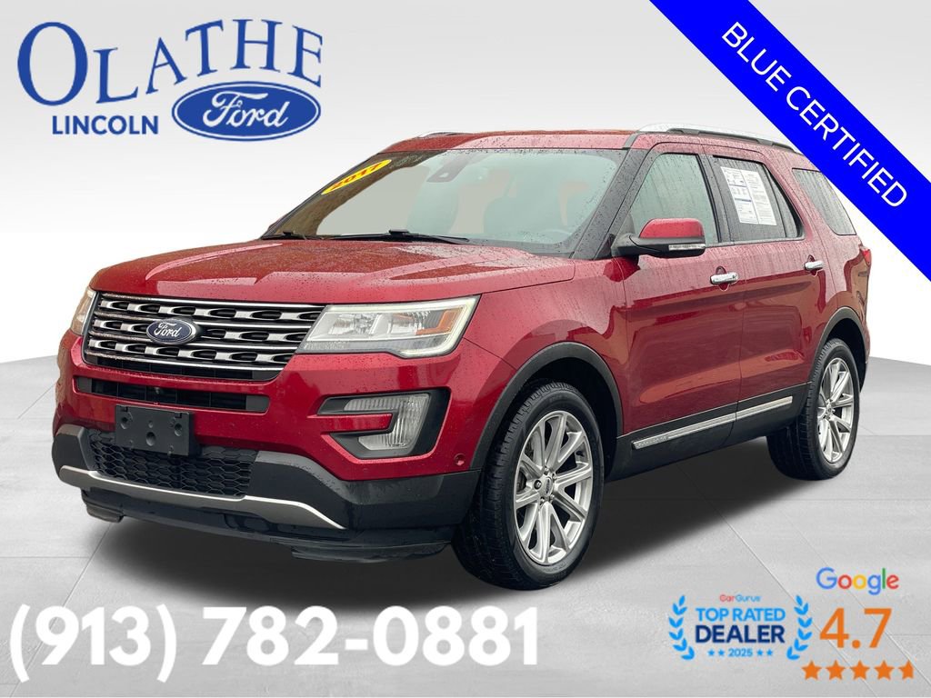 Certified 2017 Ford Explorer Limited w/ Equipment Group 301A