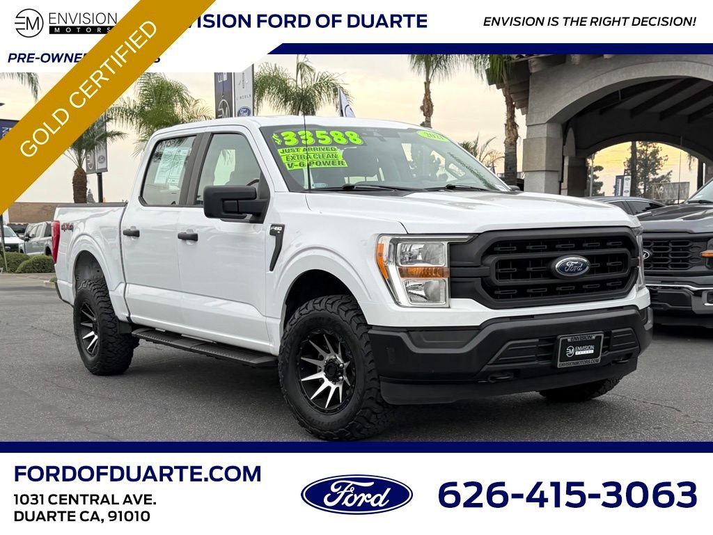 Certified 2021 Ford F150 XL w/ Trailer Tow Package