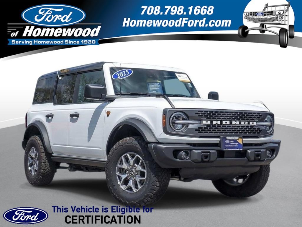 Certified 2025 Ford Bronco Badlands