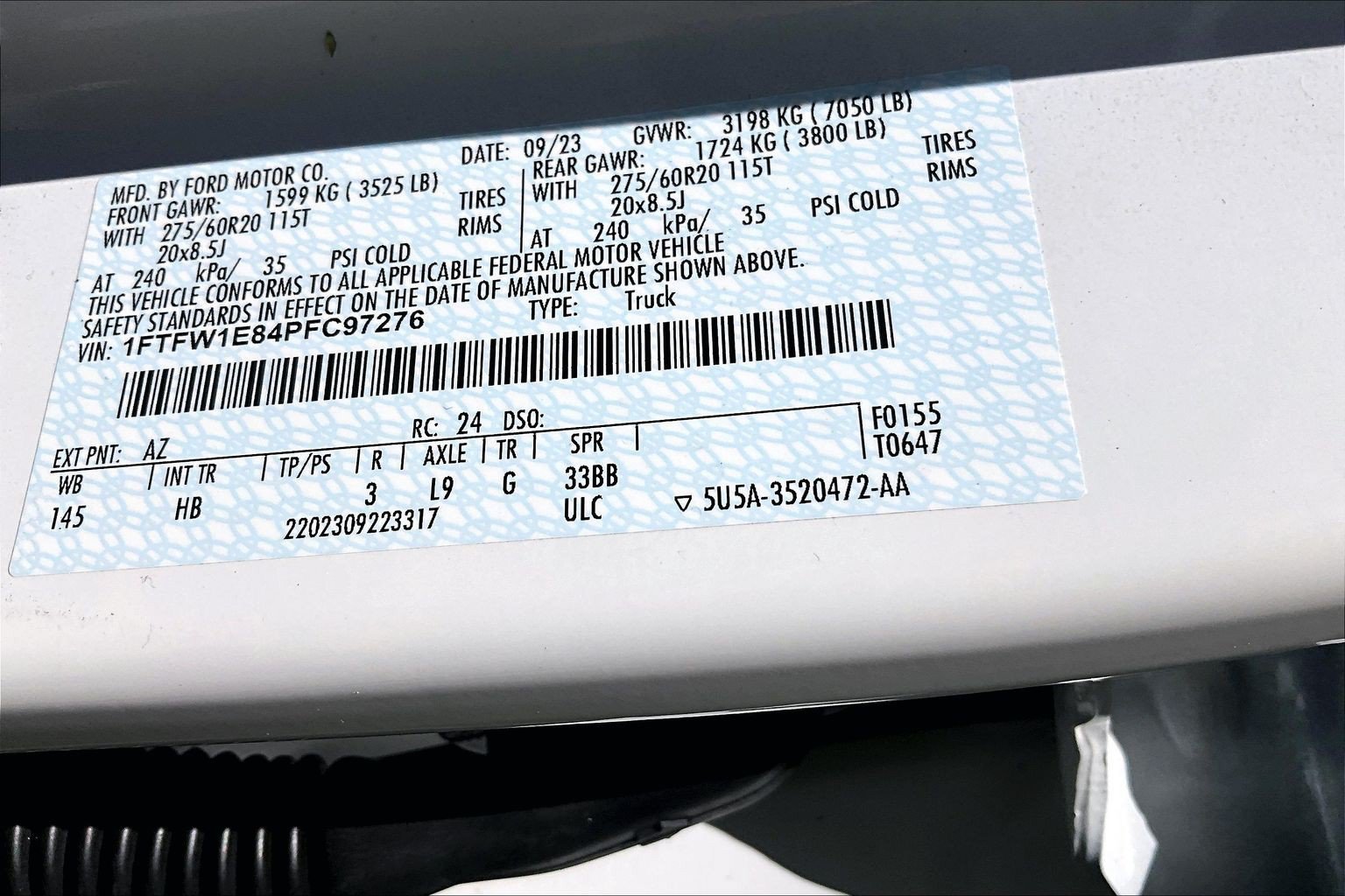 Certified 2023 Ford F150 Lariat AWD/4WD image 33