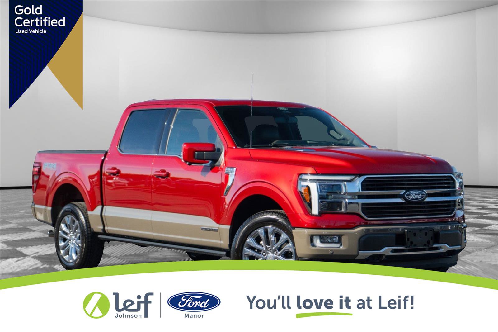 Certified 2025 Ford F150 King Ranch w/ FX4 Off-Road Package