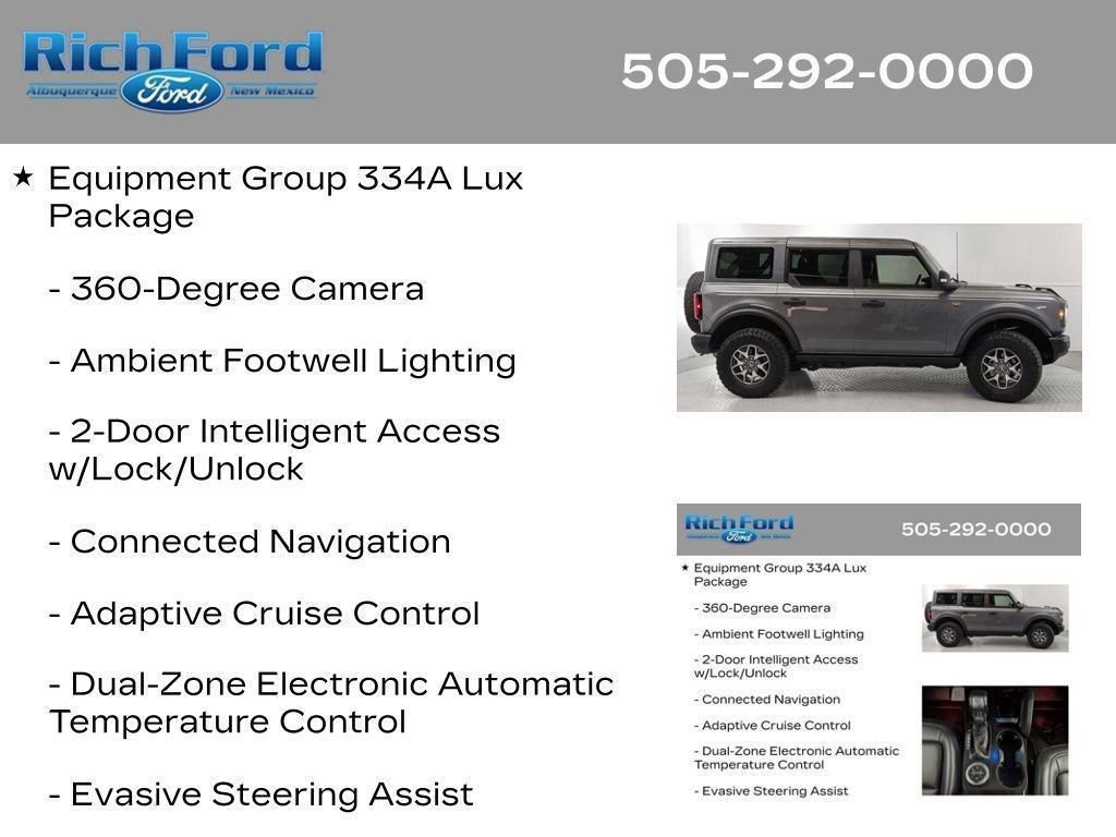 Certified 2025 Ford Bronco Badlands AWD/4WD image 23